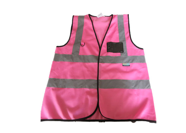Pink-Executive-High-Visibility-Reflective-Jacket