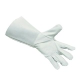 Welder Hand Glove. White Color